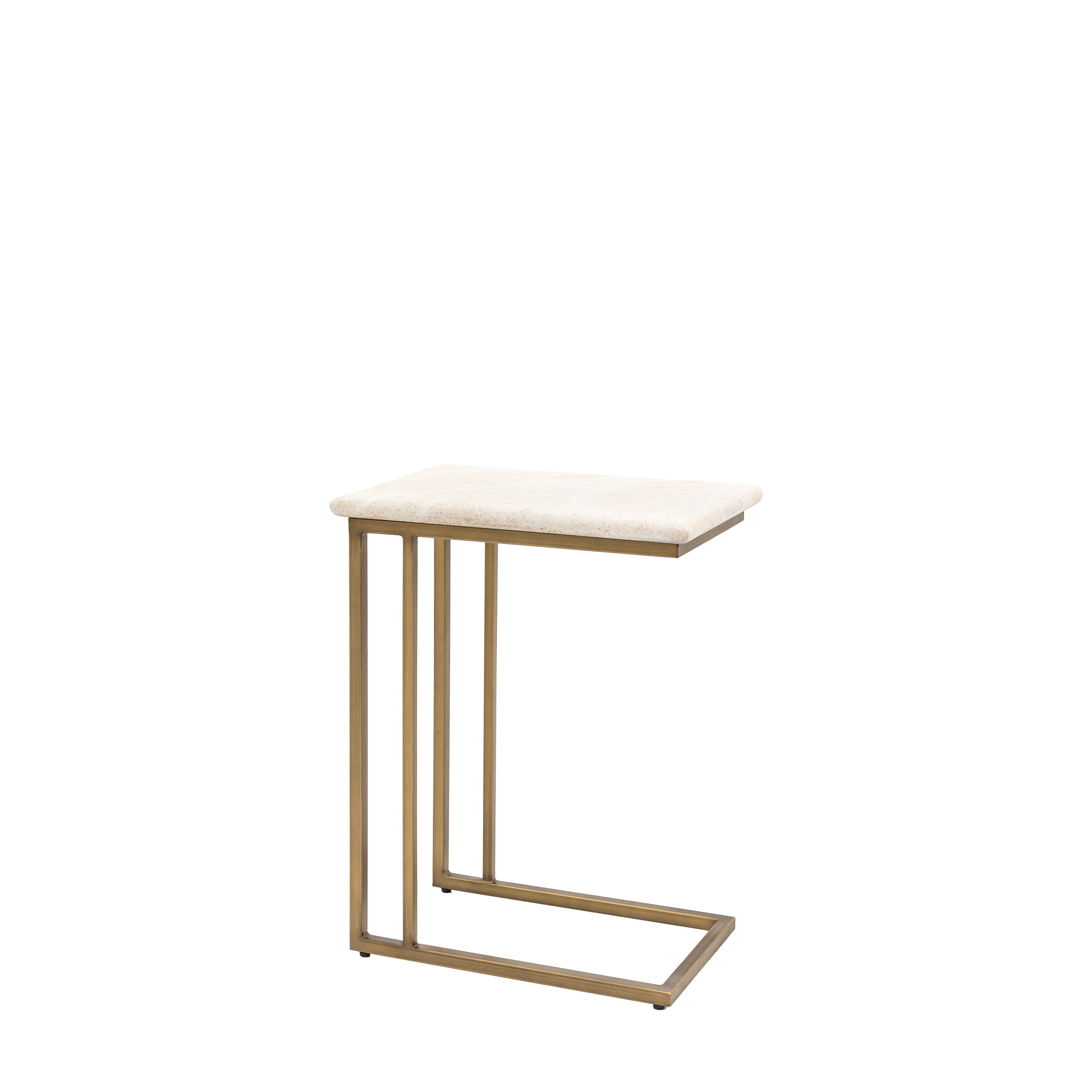 Annecy Bronze & White Concrete Supper Table